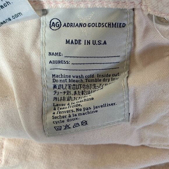 Adriano Goldschmied The Legging Ankle Super Skinny Ankle 26R Snake Print Pink - Picture 12 of 15